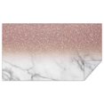 thumbnail image 1 of Pink Glitter White Marble Pattern Rectangle Tablecloth 60"x102",Waterproof Polyester Rectangle Table Cloth, Wipeable Spillproof Polyester Tablecloth for Dining, Camping, Indoor and Outdoor, 1 of 6