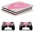 thumbnail image 1 of Pink, Glowing, Heart PS4/PS4 Pro/PS4 Slim Skin Sticker For Console And Controller Skins, 1 of 6