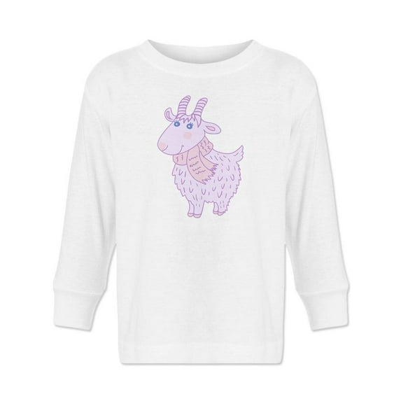 Pink Goat Long Sleeve Toddler -Image by Shutterstock, 2 Toddler