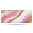 thumbnail image 1 of Pink Gold Marble Pattern Bathroom Rugs Mat,Non Slip Microfiber Bathroom Rug,Rubber Backing,Soft Bathroom Mats for Bathroom Floor,Tub and Shower,60x24in(150x60cm), 1 of 5