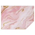 thumbnail image 1 of Pink Gold Marble Pattern Rectangle Tablecloth 60"x84",Waterproof Polyester Rectangle Table Cloth, Wipeable Spillproof Polyester Tablecloth for Dining, Camping, Indoor and Outdoor, 1 of 5