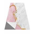 thumbnail image 1 of Pink Gold Marble Yoga Towel for Hot Yoga Non Slip, Modern Abstract Marble Crack Texture Yoga Mat Towel Absorbent Yoga Sweat Towels Microfiber Hot Yoga Blanket for Bikram Pilates 26"x70", 1 of 7