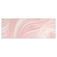thumbnail image 1 of Pink Gold Wave Marble Kitchen Rug Mat,Kitchen Runner Rugs Non Skid Washable,Decorative Kitchen Floor Mats for Kitchen,Sink,Laundry,17"X47", 1 of 5
