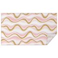 thumbnail image 1 of Pink Gold Wave Marble Pattern Rectangle Tablecloth 60"x102",Waterproof Polyester Rectangle Table Cloth, Wipeable Spillproof Polyester Tablecloth for Dining, Camping, Indoor and Outdoor, 1 of 6