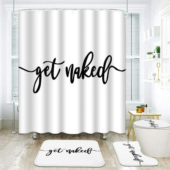 Pink Golden Marble Bathroom Set with Shower Curtain set and Rugs Accessories, Pink Leaves Modern Abstract Shower Curtain for Bathroom, Mid Century Vintage Bathroom Decor 4 Pcs