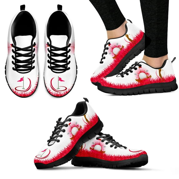 Pink Golf Course Design Luxury Sneakers Comfortable Golf Game Shoes Sports/love Shoes Planos De Mujer