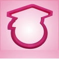 thumbnail image 1 of Pink Grad Smiley Cookie Cutter, 1 of 1