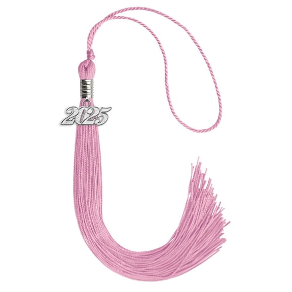 Endea Graduation Pink Graduation Tassel with Silver Date Drop