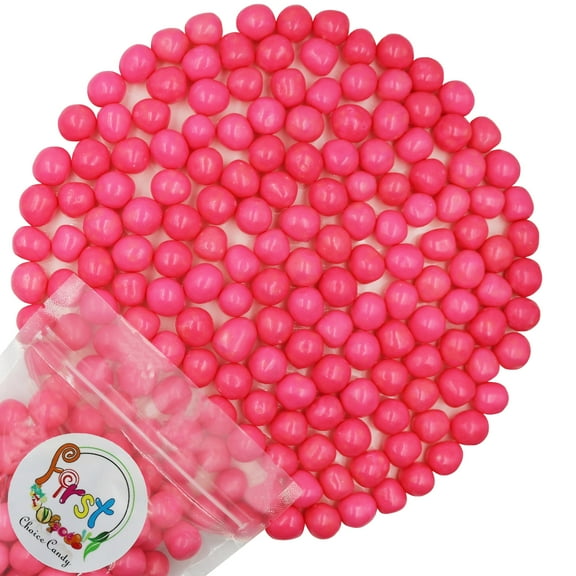 Pink Grapefruit Sour Chewy Fruit Balls 2 LB