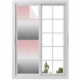 thumbnail image 1 of Pink Gray Window Privacy Film Gradient Decorative Glass Window Film UV Blocking Static Cling Non-Adhesive Sticker Covering for Home Door 17.7 x 78.7 inches, 1 of 8