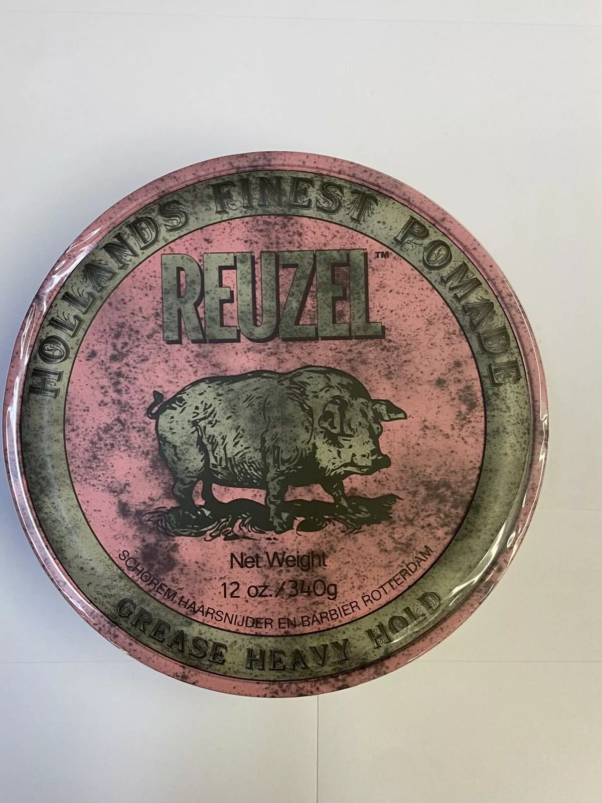 Pink Grease Heavy Hold Pomade 12 oz