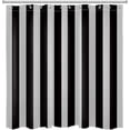 thumbnail image 1 of Pink and Green Striped Shower Curtain for Bathroom Modern Abstract Minimalist Vertical Stripe Shower Curtain with 10 Hooks Vintage Aesthetic Bathroom Curtains Shower Set 72x60 Inch, 1 of 6