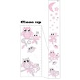 thumbnail image 1 of Pink and Grey Owl Growth Chart Wall Art With Chevrons, Swirly Branches, Moon and Stars / Woodland Forest Animals Owl Nursery and Children's Wall Decals Decor, 1 of 2