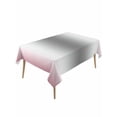 thumbnail image 1 of Pink Grey Table Cloth, Gray Farmhouse Modern Rustic Waterproof Tablecloth for Rectangle Tables, Reusable Washable Fabric Table Cover for Restaurant Kitchen Dining Tables 54"x108", 1 of 6