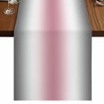thumbnail image 1 of Pink Grey White Table Runner 72 Inches Long,Farmhouse Ombre Color Modern Simple Cotton Linen Table Runners Dresser Scarves,Decorative Tabletop Scarf Furniture Cover for Home Dinner Party 13"x72", 1 of 8