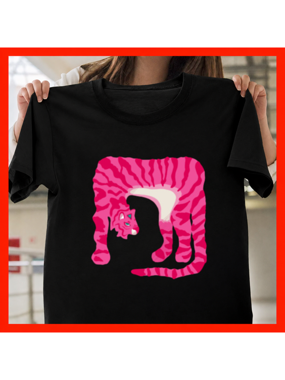 Pink Guardian Tiger Of Zelenaria Fantasy Big Cat Beast Magic Unisex T-Shirt, up to size 5XL