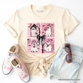 thumbnail image 1 of Pink Halloween Ghost T-Shirt, Coquette Spooky Season Tee for Girly Aesthetic, 1 of 10