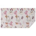 thumbnail image 1 of Pink Halloween Ghosts Rectangle Tablecloth 60"x102",Waterproof Polyester Rectangle Table Cloth, Wipeable Spillproof Polyester Tablecloth for Dining, Camping, Indoor and Outdoor, 1 of 6
