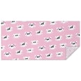 thumbnail image 1 of Pink Halloween Skulls Rectangle Tablecloth 60"x120",Waterproof Polyester Rectangle Table Cloth, Wipeable Spillproof Polyester Tablecloth for Dining, Camping, Indoor and Outdoor, 1 of 6