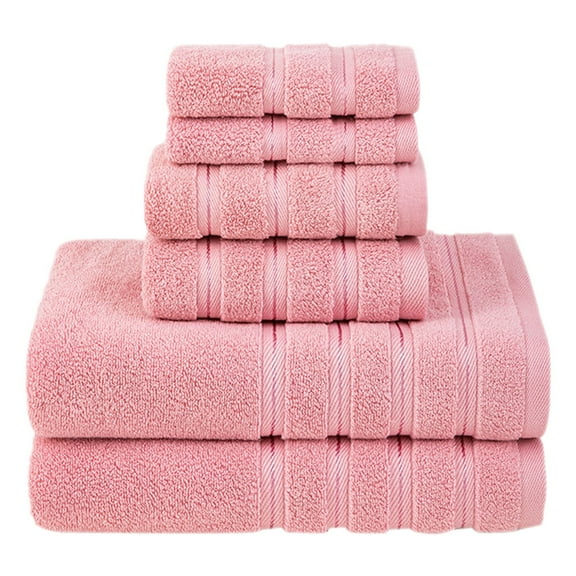 Pink Hand Towels for Bathroom. Luxury Turkish Cotton Bath Hand Towels . Ultra-Soft, Thick & Plushciozy