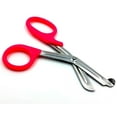 thumbnail image 1 of Pink Handle with Stainless Steel Blades Trauma Shears 7.25", 1 of 1
