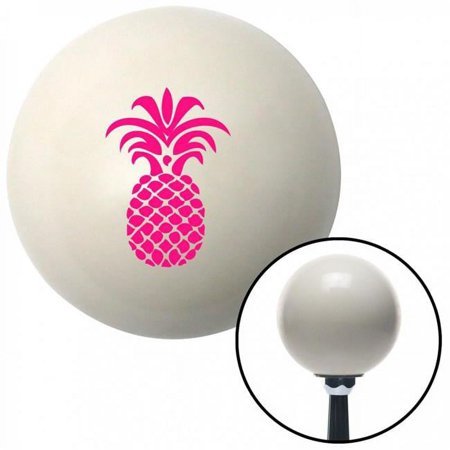 Pink Hawaiian Pineapple Ivory Shift Knob with M16 x 1.5 Insert Shifter Auto Manual