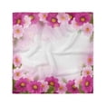 thumbnail image 1 of Pink Head Scarf, Romantic Daisies Framework, Head Wrap, 3 Sizes, by Ambesonne, 1 of 2