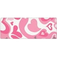 thumbnail image 1 of Pink Heart Gaming Mouse Pad Large Mousepad Office XL Extended Desk Mat Non-Slip Rubber Base for Office Home 31.5x11.8 Inch, 1 of 6