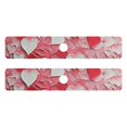 thumbnail image 1 of Pink Heart Gradient Kitchen Sink Splash Guard, Silicone Sink Faucet Mat Dry Out the Kitchen Bathroom, 1 of 7