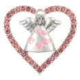 thumbnail image 1 of Pink Heart and Angel Valentine's Day Pin, 1 of 1