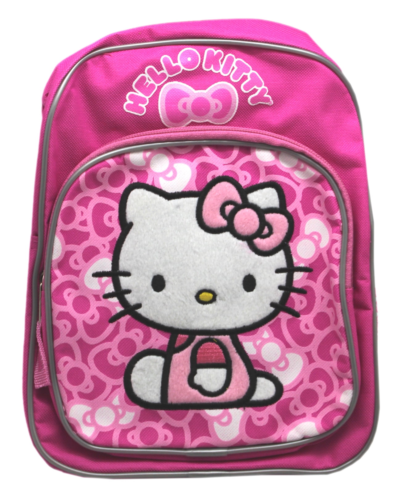 Mini Backpack - Hello Kitty - Pink Kitty Head & Bows 10 inch New School Bag 824997, Girl's, Size: 10H x 8W x 4.25D