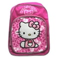 thumbnail image 1 of Pink Hello Kitty Mini Backpack w/Pink and White Hair Bow Pattern (10in), 1 of 1