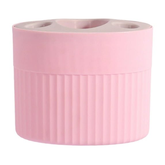 Pink Home Washbasin Rack/Storage Shelf 12*10, Toothbrush Holders Brush Holder with 5 Slots Bathroom Toothbrush Holders Toothbrush Storage Organizers for Bathroom Storage