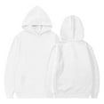 thumbnail image 1 of Pink Hoodie Girls Boys Pullovers Warm Winter Hoodies Children's Tops Fleece Hooded Cotton Plain Cute Preppy Sweatshirt Sportwear with Pocket, 1 of 5