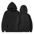 thumbnail image 1 of Pink Hoodie Girls Boys Pullovers Warm Winter Hoodies Children's Tops Fleece Hooded Cotton Plain Cute Preppy Sweatshirt Sportwear with Pocket, 1 of 5