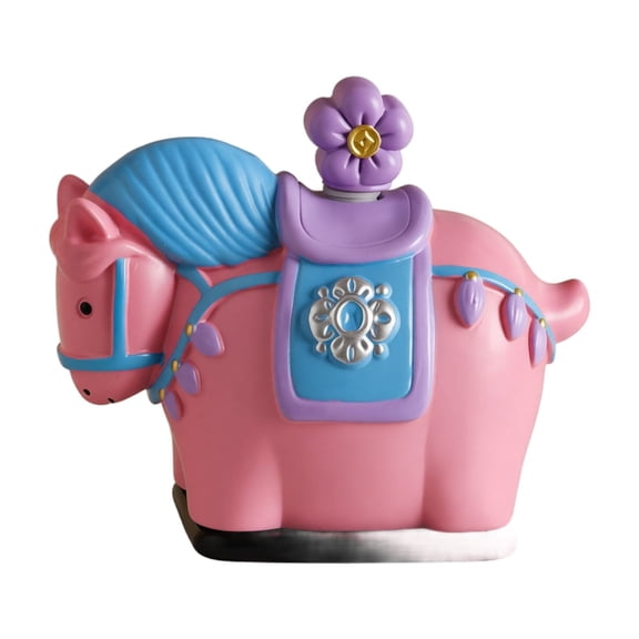 Pink Horse Toothpick Holder Creative Home Decor Desktop Ornament For Living Room Office 1 Piece