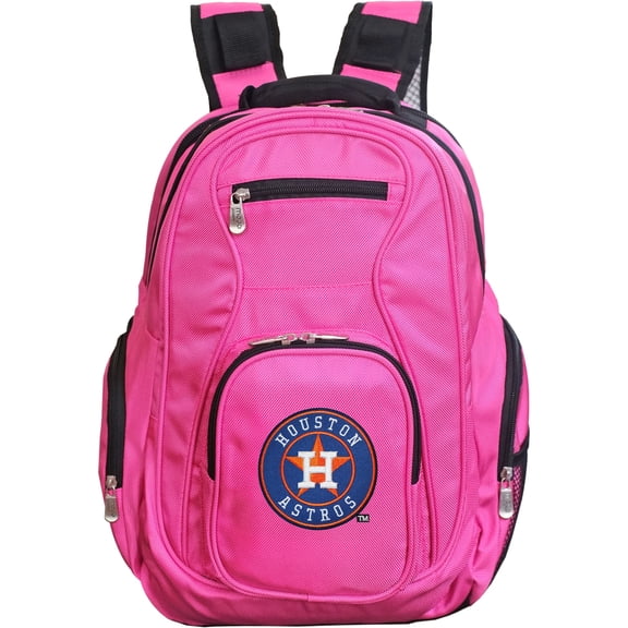 Pink Houston Astros Backpack Laptop