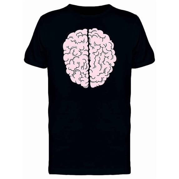 Pink Human Brain Tee Men's -Image by Shutterstock