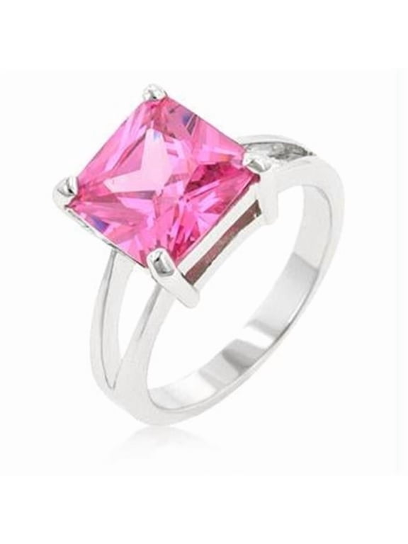 Pink Ice Gypsy Ring, Size : 08