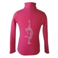 thumbnail image 1 of Pink Ice Skating Jacket with "Lay Back" applique, 1 of 4