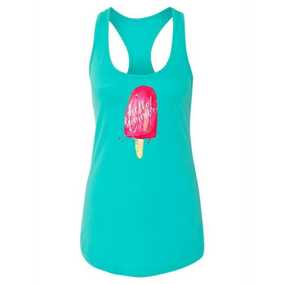 Pink Icepop Racerback Tank Women -Image by Shutterstock, Female XX-Large