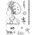 thumbnail image 1 of Pink Ink Designs African Queen A5 Clear Stamp Set, 1 of 5