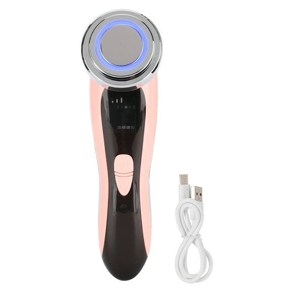 Pink Ion Facial Lifter & Pore Cleanser with Red Light Therapy for Skin Rejuvenation and Eye Care