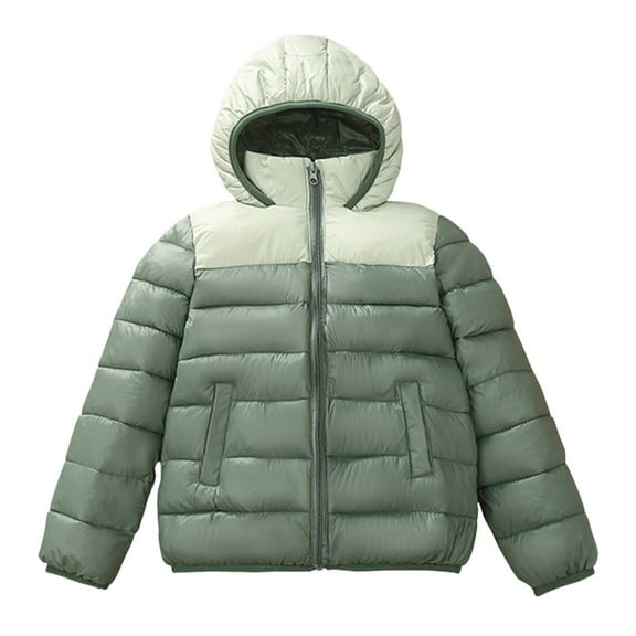 Pink Jacket Girls Size 8 Girls Boys Winter Coat Quilted Kids Toddler Puffer Jacket Lightweight Long Sleeve Packable Hooded Outerwear Clothes