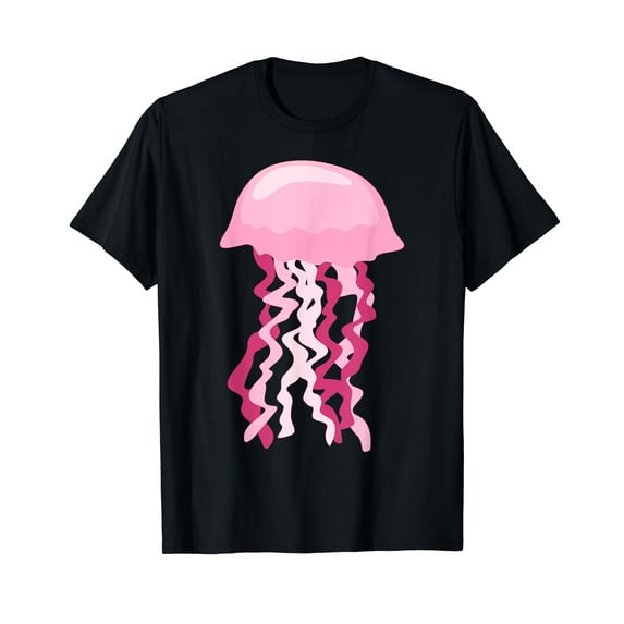 Pink Jellyfish Under Sea Ocean Creature Costume Halloween T-Shirt