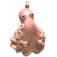 thumbnail image 1 of Pink Jeweled Octopus Polish Glass Christmas Ornament Sea Life Made in Poland, 1 of 2