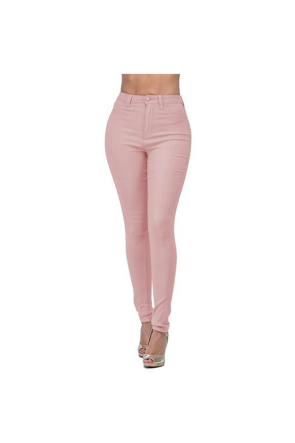 Pink Juniors Pants Waisted Rise Fashion High Pant Stretc For Jeans Pants Pants for Women 2023 Size 2XL