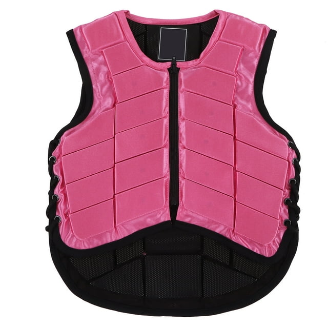 Pink Kids Equestrian Safety Vest Foam Padded Horse Riding Body ...