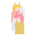 thumbnail image 1 of Pink Label Girls Cami Undershirts 6-Pack, Sizes S-XL, 1 of 3