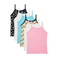 thumbnail image 1 of Pink Label Toddler Girls Pink Label Toddler Girls Undershirt Camis, 6-Pack 6-Pack (2T-4T), 1 of 2